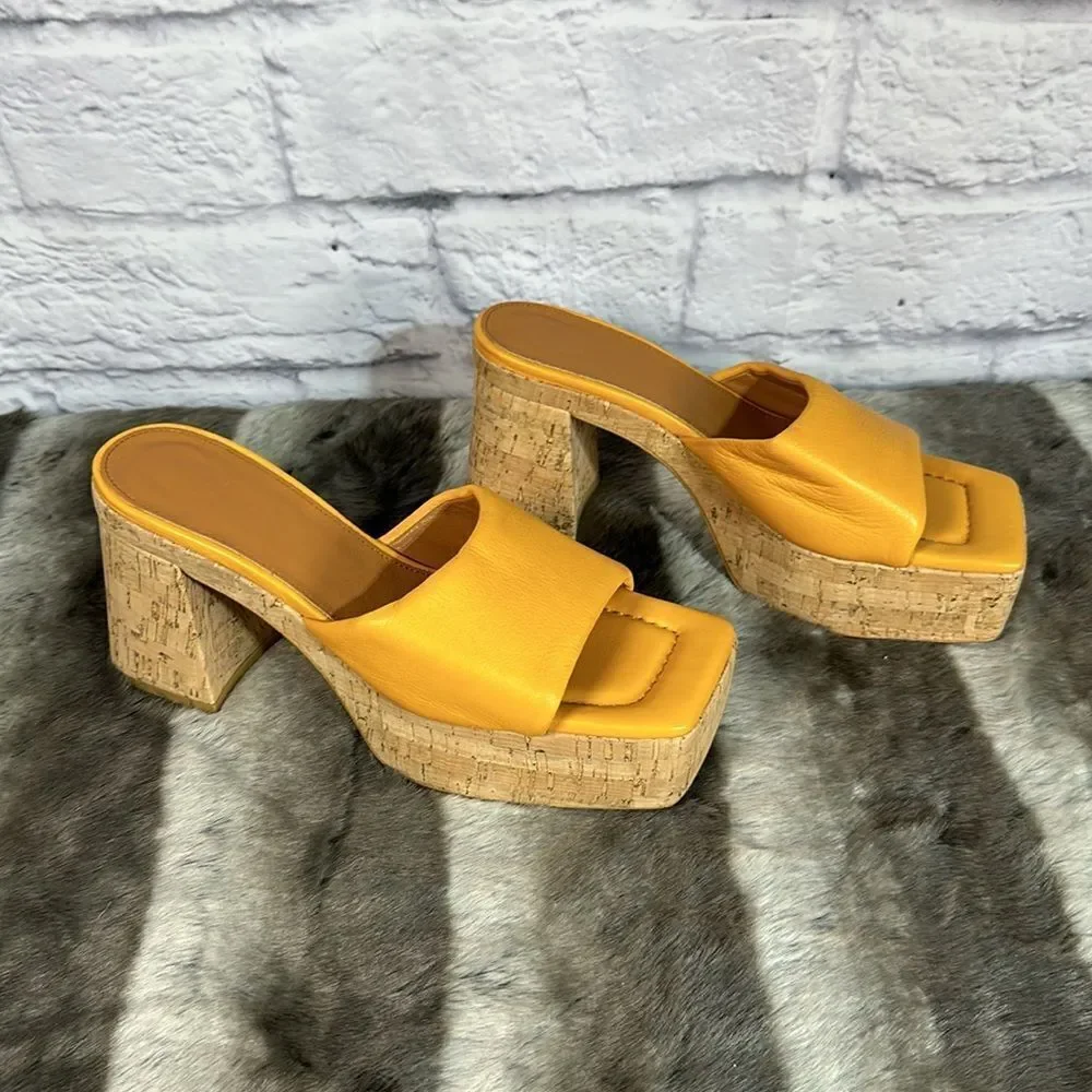 New Platform/Wedge Sandals form 8 by Yoox - Picture 2 of 8